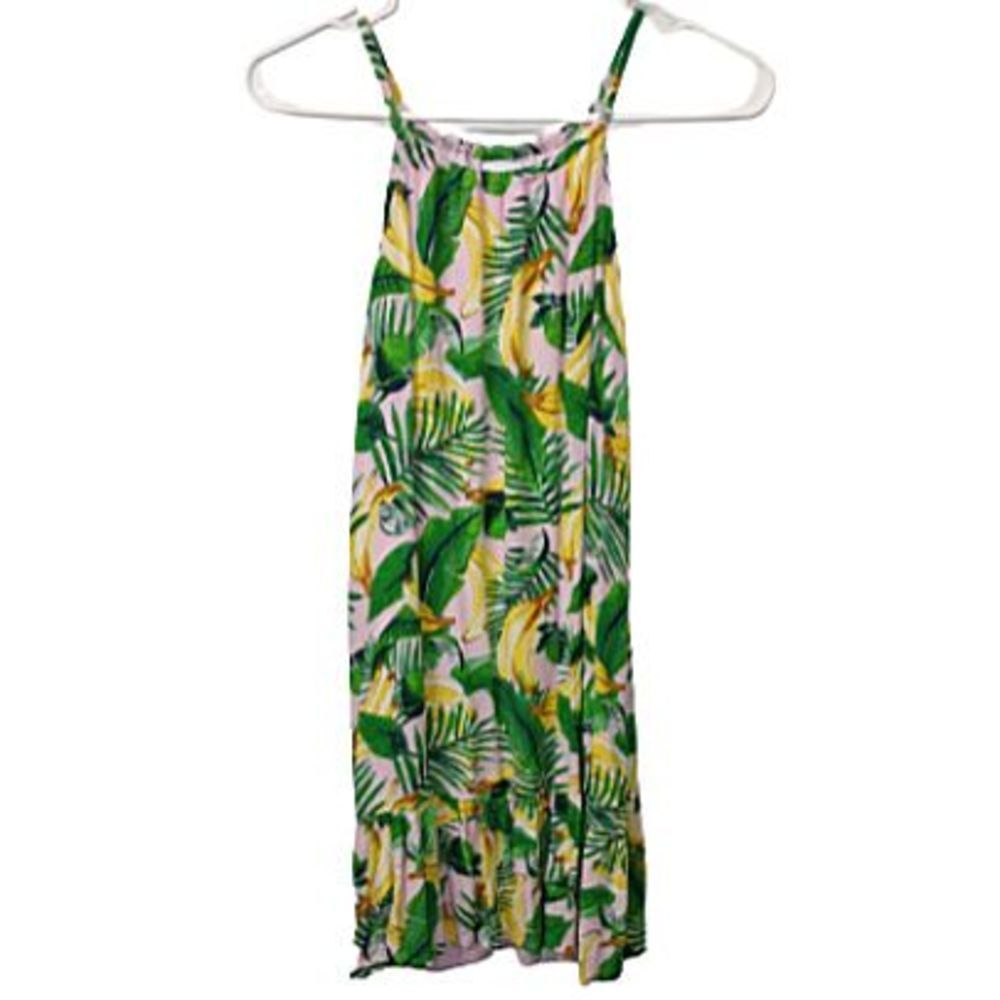 Old Navy Girl's Lined Tropical Dress Size XL-14